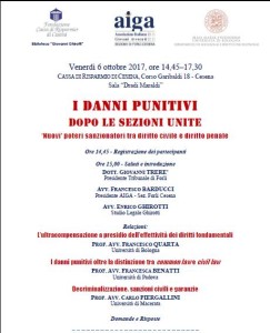 Convegno Danni Punitivi Cesena2